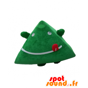 Mascot Perorin. Hill maskotti, vihreä kolmio, jättiläinen - MASFR28204 - Mascottes Yuru-Chara Japonaises