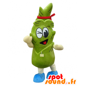 Take-kun mascotte. green bamboo shoot mascotte - MASFR28208 - Yuru-Chara Japanse Mascottes