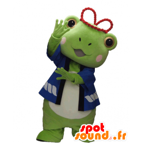 Yashimaru mascotte. Mascotte molto successo rana verde - MASFR28211 - Yuru-Chara mascotte giapponese