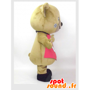 Mascot Kuemaru-kun. marrom peluche mascote - MASFR28215 - Yuru-Chara Mascotes japoneses