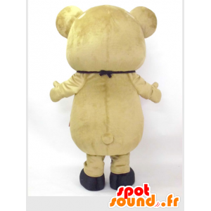 Mascot Kuemaru-kun. Marrón peluche mascota - MASFR28215 - Yuru-Chara mascotas japonesas