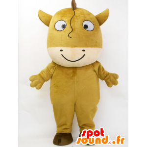 Mascot Umamaru. mascote do cavalo marrom com um quimono - MASFR28218 - Yuru-Chara Mascotes japoneses