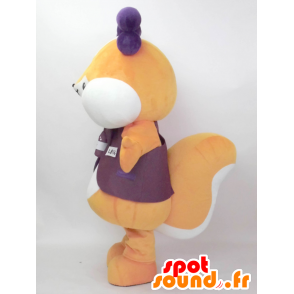 Mascot Shimarin. ekorn maskot med drue - MASFR28219 - Yuru-Chara japanske Mascots