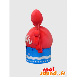 Mascot Kanipan. krabbe maskot med bølger - MASFR28221 - Yuru-Chara japanske Mascots