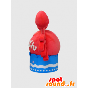 Mascotte de Kanipan. Mascotte de crabe avec des vagues - MASFR28221 - Mascottes Yuru-Chara Japonaises
