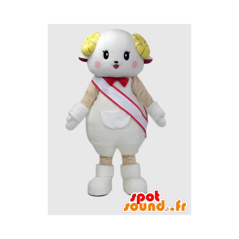 Kawaii mascot Hitsuji. Mascot goat, sheep - MASFR28225 - Yuru-Chara Japanese mascots