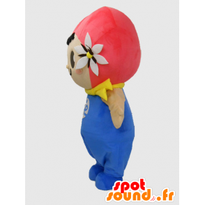 Kofuku chan mascot. Mascot child with a heart - MASFR28226 - Yuru-Chara Japanese mascots