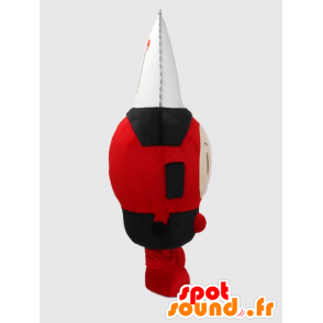 Mascotte Kogaru-kun. Rosso mascotte e motosega nero - MASFR28227 - Yuru-Chara mascotte giapponese
