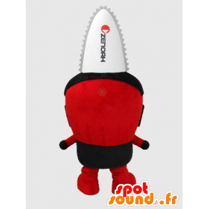 Mascot Kogaru-Kun. Maskottchen-rot und schwarz-Kettensäge - MASFR28227 - Yuru-Chara japanischen Maskottchen