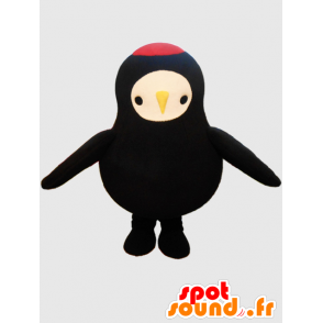 Jozuru-chan mascot. Black and red bird mascot - MASFR28232 - Yuru-Chara Japanese mascots