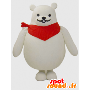 Mascot Aruba. Polar Bear mascotte ijsbeer - MASFR28237 - Yuru-Chara Japanse Mascottes
