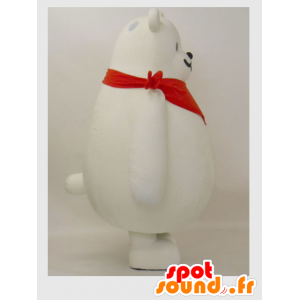 Mascotte de Aruba. Mascotte d'ours blanc, d'ours polaire - MASFR28237 - Mascottes Yuru-Chara Japonaises