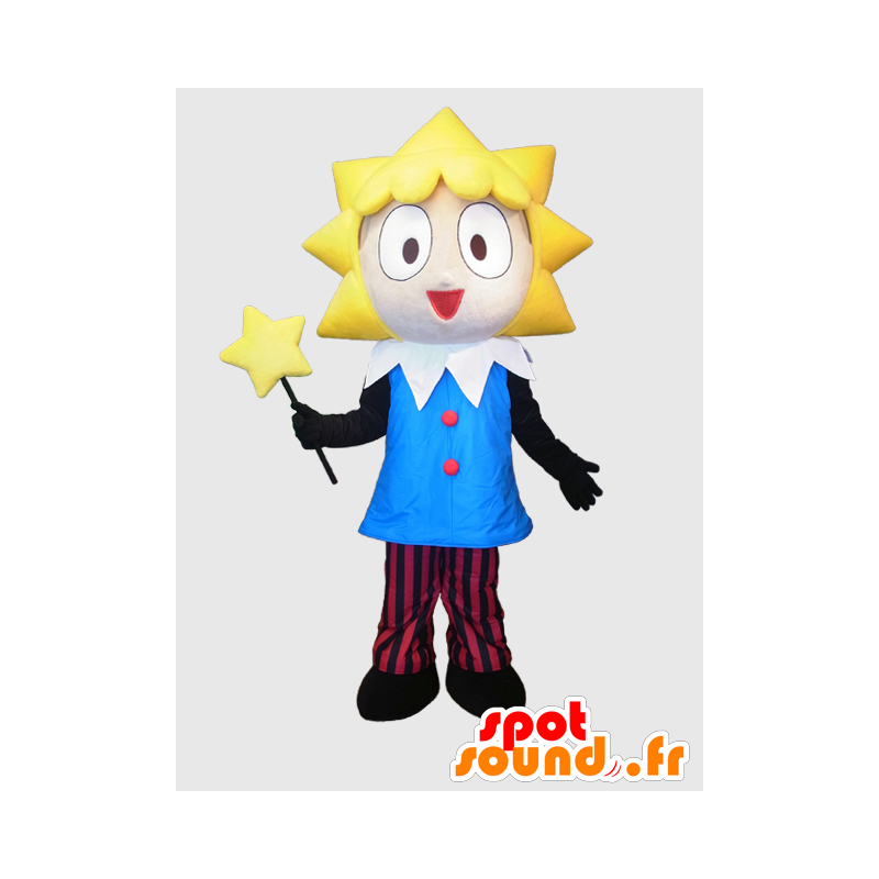 Subaru-kun mascot. Mascot of The Little Prince, yellow star - MASFR28245 - Yuru-Chara Japanese mascots