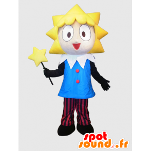 Subaru-kun mascot. Mascot of The Little Prince, yellow star - MASFR28245 - Yuru-Chara Japanese mascots