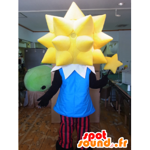 Subaru-kun mascot. Mascot of The Little Prince, yellow star - MASFR28245 - Yuru-Chara Japanese mascots