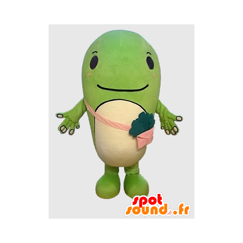 Moriyamori mascot. Salamander green mascot - MASFR28248 - Yuru-Chara Japanese mascots