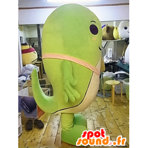 Mascot Moriyamori. mascote verde salamandra - MASFR28248 - Yuru-Chara Mascotes japoneses