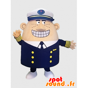 Mascot Captain Tachibana. Boat captain mascot - MASFR28249 - Yuru-Chara Japanese mascots