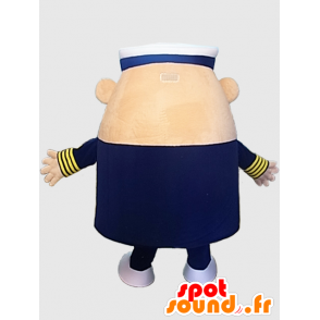 Mascotte capitano Tachibana. Barca capitano mascotte - MASFR28249 - Yuru-Chara mascotte giapponese