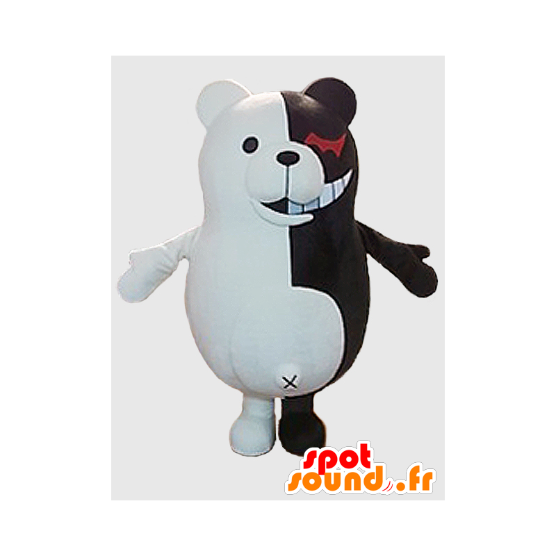 Mascot Monokuma. half engel teddy mascotte, half-demon - MASFR28251 - Yuru-Chara Japanse Mascottes