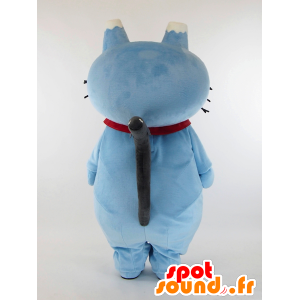 Mascot Shizunabi. Blue Cat Mascot käärme - MASFR28255 - Mascottes Yuru-Chara Japonaises