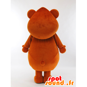 Kurikuma mascot. Brown rhino mascot - MASFR28256 - Yuru-Chara Japanese mascots