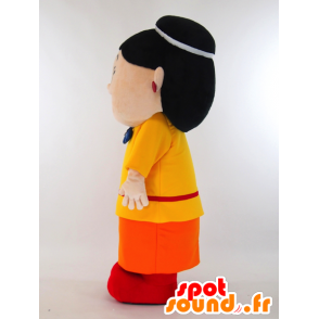 Asuka-chan maskot. Meget munter indisk maskot - Spotsound