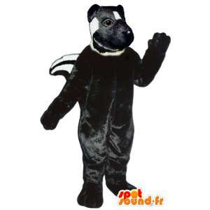 Mascot zwart-wit stinkdier - MASFR007175 - Forest Animals