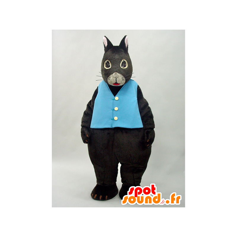 Amakuro chan mascot. Black rabbit mascot, realistic - MASFR28267 - Yuru-Chara Japanese mascots