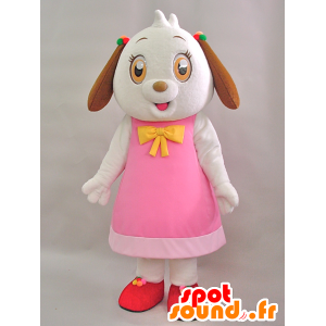 Mascotte de Jody. Mascotte de chien beige et marron - MASFR28270 - Mascottes Yuru-Chara Japonaises