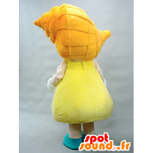 Mascotte girl with a giant shell on head - MASFR28272 - Yuru-Chara Japanese mascots