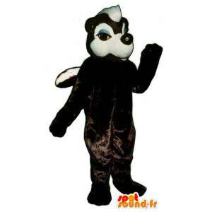 Czarno-biały kostium skunks - MASFR007180 - forest Animals