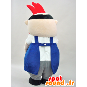 Mascot Uncle Poppo. Mascot chicken, cook - MASFR28276 - Yuru-Chara Japanese mascots