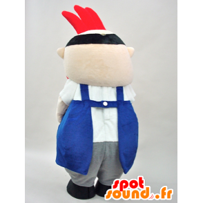 Mascot Uncle Poppo. Mascot chicken, cook - MASFR28276 - Yuru-Chara Japanese mascots