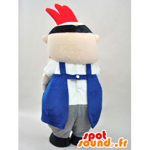 Mascot onkel Poppo. Maskot kylling, lage mat - MASFR28276 - Yuru-Chara japanske Mascots