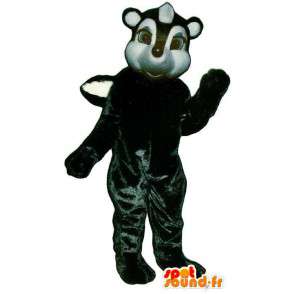 Mascot skunk preto e branco - MASFR007181 - Forest Animals