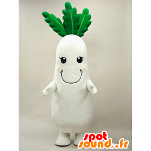 Hinata-chan mascot. Mascotte radish, turnip, vegetable - MASFR28288 - Yuru-Chara Japanese mascots