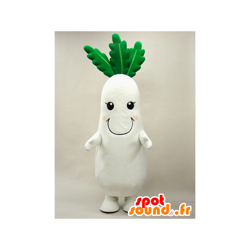 Mascot Hinata-chan. mascotte radijs, raap, plantaardige - MASFR28288 - Yuru-Chara Japanse Mascottes