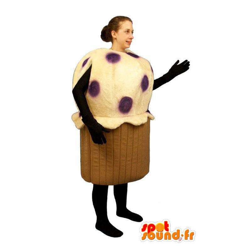 Gigantisk kake maskot. Costume muffin - Bakverk maskoter - MASFR007183 - SpotSound.fr