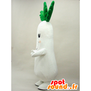 Hinata-chan mascot. Mascotte radish, turnip, vegetable - MASFR28288 - Yuru-Chara Japanese mascots