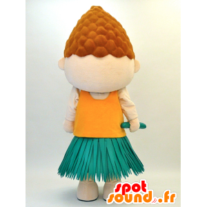 Matsurin mascot. Character mascot with a pinecone - MASFR28290 - Yuru-Chara Japanese mascots