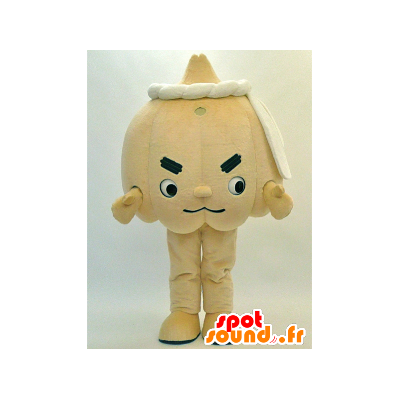 Ogunin Maskottchen. Beige Zwiebel Maskottchen - MASFR28299 - Yuru-Chara japanischen Maskottchen