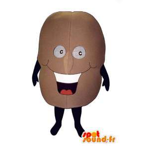 Maçã mascote terra marrom. Costume de batata - MASFR007186 - Mascot vegetal