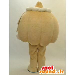 Mascot Ogunin. beige løk Mascot - MASFR28299 - Yuru-Chara japanske Mascots