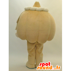 Ogunin mascot. Beige onion mascot - MASFR28299 - Yuru-Chara Japanese mascots