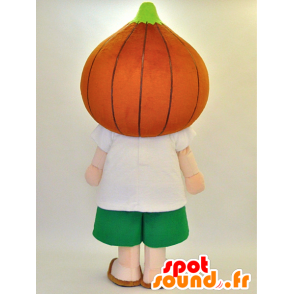 Mascot Tama Gil-kun. Brown onion mascot - MASFR28301 - Yuru-Chara Japanese mascots