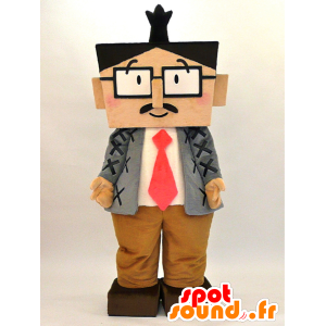 Mascot Beppu Santoro. fantasia de mascote homem quadrado - MASFR28303 - Yuru-Chara Mascotes japoneses