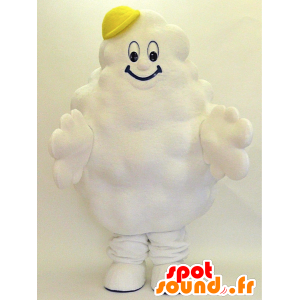 Mascotte large white cloud, smiling - MASFR28305 - Yuru-Chara Japanese mascots