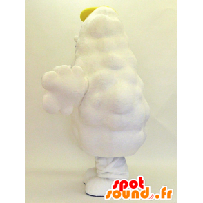 Mascotte large white cloud, smiling - MASFR28305 - Yuru-Chara Japanese mascots