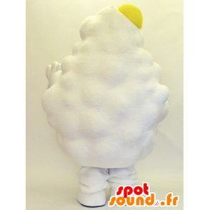 Mascotte gran nube blanca, sonriendo - MASFR28305 - Yuru-Chara mascotas japonesas
